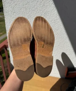 : Kurt Geiger skórzane brogsy męskie brązowe r. 42 Mansel, made in Portugal, vintage style