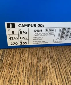 Adidas Campus, sort str 42 2/3