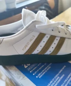 Adidas Forest Hills sneakers vit/grön