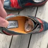 Asos Blue and Red fake leather shoes EU45