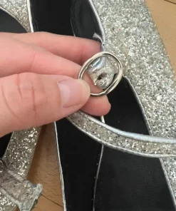 ASOS glimmer ballerina