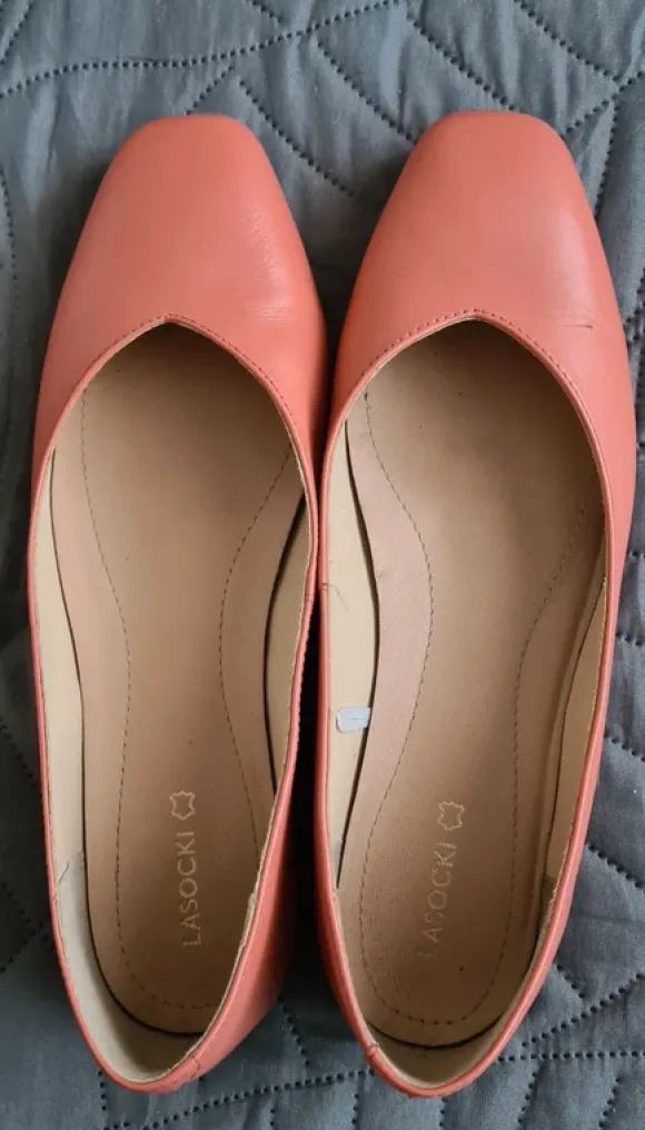 Baleriny Lasocki 41 skóra naturalna