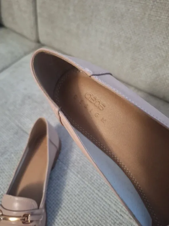 Baleriny, loafersy, buty wsuwane Asos 40