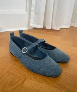 Ballerina i denim