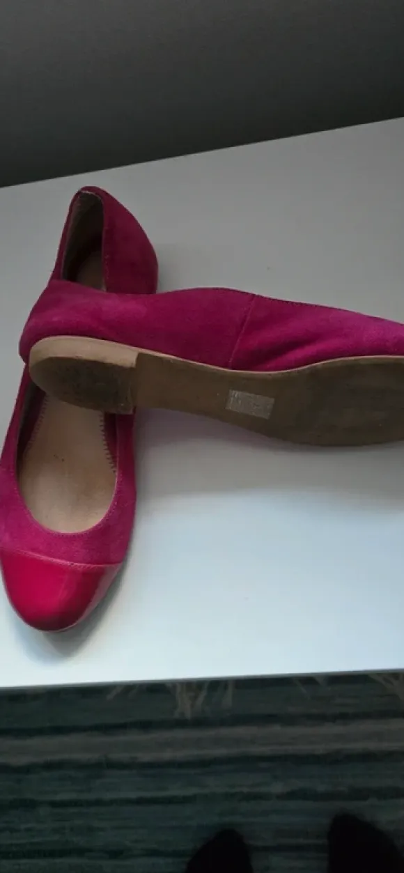 Ballerina sko i cerise stl 39 Pier One