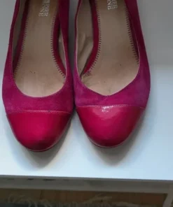 Ballerina sko i cerise stl 39 Pier One