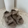 Beige sandaler från H&M storlek 33