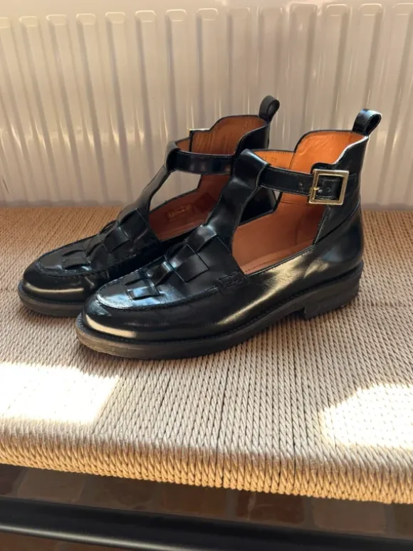 Billi Bi Sko loafers, black egeo calf