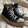 Black 37.5 High Converse