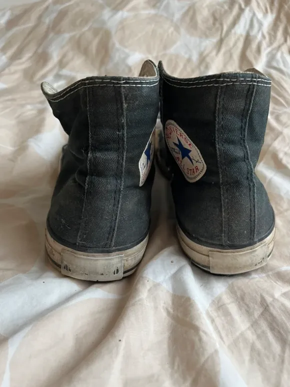 Black 37.5 High Converse