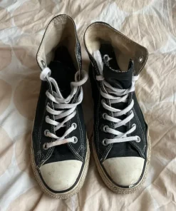 Black 37.5 High Converse