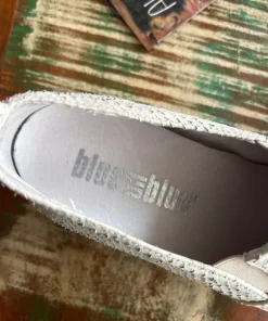 blue on blue sko