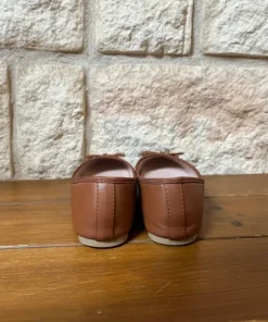 Bruna ballerina skor