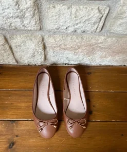 Bruna ballerina skor