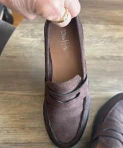 Bruna ”mocka” loafers stl 39