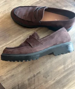 Bruna ”mocka” loafers stl 39