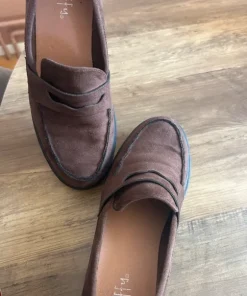 Bruna ”mocka” loafers stl 39