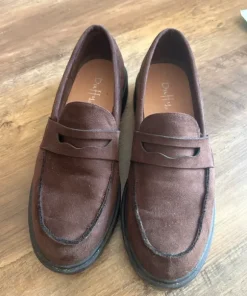 Bruna ”mocka” loafers stl 39