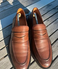 Bruna penny loafers från Gant, sparsamt använda.