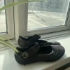 Brune ballerina sko