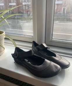 Brune ballerina sko