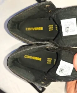 Buty Converse za kostkę – r.44 – solidna podeszwa, wzmacniany materiał. Jak nowe!
