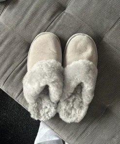 Buty do chodzenia po domu skórzane