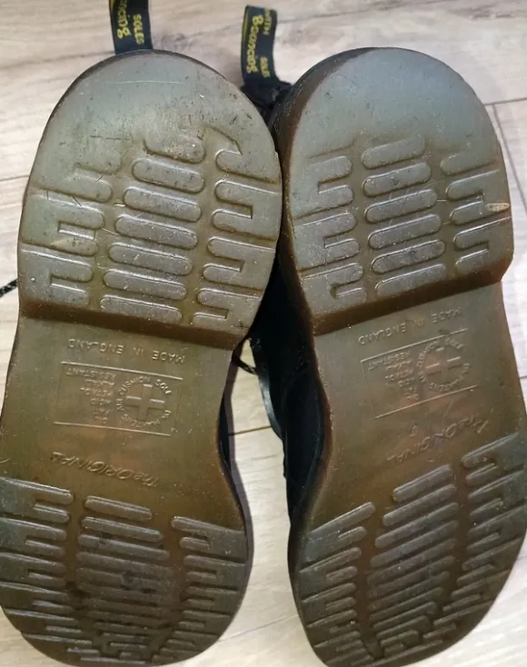 Buty Dr. Martens czarne roz. 43, wyższe 10 dziurek