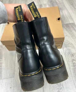 Buty Dr Martens Jadon Black skóra naturalna glany unisex masywne festival casual 41