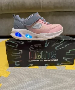 Buty dziecięce dziewczęce Skechers świecące