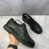Buty Geox U Spherica wizytowe półbuty czarne eleganckie skórzane klasyczne 41