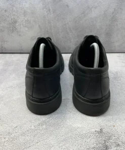Buty Geox U Spherica wizytowe półbuty czarne eleganckie skórzane klasyczne 41
