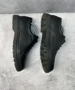 Buty Geox U Spherica wizytowe półbuty czarne eleganckie skórzane klasyczne 41