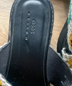 Buty klapki Asos boho