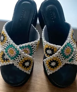 Buty klapki Asos boho