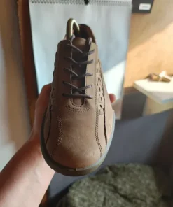 Buty skórzane odyhajoncy Ecco.