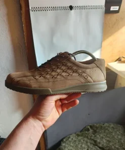 Buty skórzane odyhajoncy Ecco.