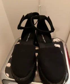 Calvin Klein platform sling