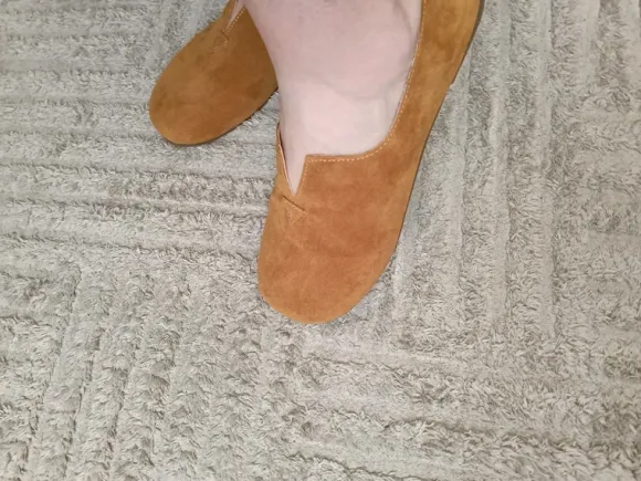 Camel mokasyny barefoot r.40 wkł.26cm szerokie okrągłe noski