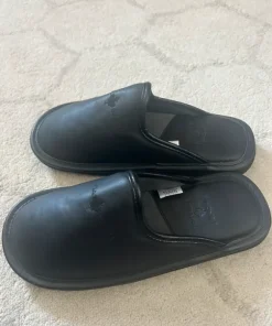 Canada snow Zia Leather tofflor inneskor Black Svart size 41 toppskick