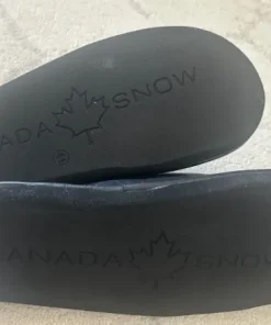 Canada snow Zia Leather tofflor inneskor Black Svart size 41 toppskick