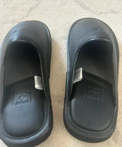 Canada snow Zia Leather tofflor inneskor Black Svart size 41 toppskick