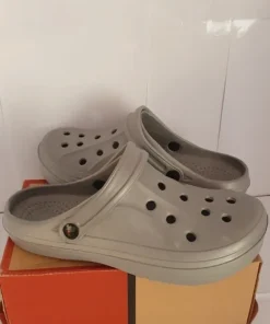 Chodaki / crocsy / klapki męskie szare uniwersalne w rozmiarze 42