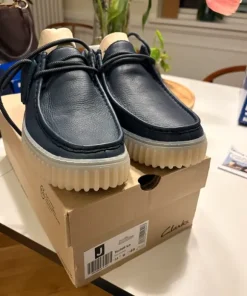 Clarks Torhill Lo Navy Leather – str. 46