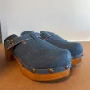 Coll denim træsko - helt nye