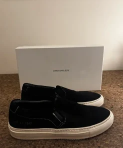 Common Projects slip in suede shoes