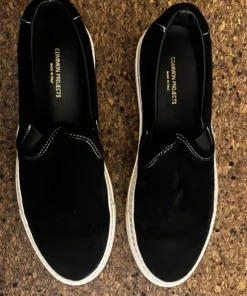 Common Projects slip in suede shoes
