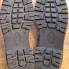 Czarne lakierowane loafersy Menbur Here & Now
