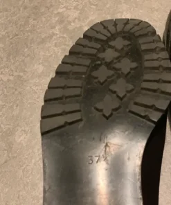 Dekorerade ballerinaskor i läder