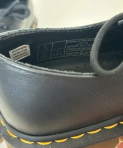 Dr Martens virginia 1461 black, glany, półbuty, 38